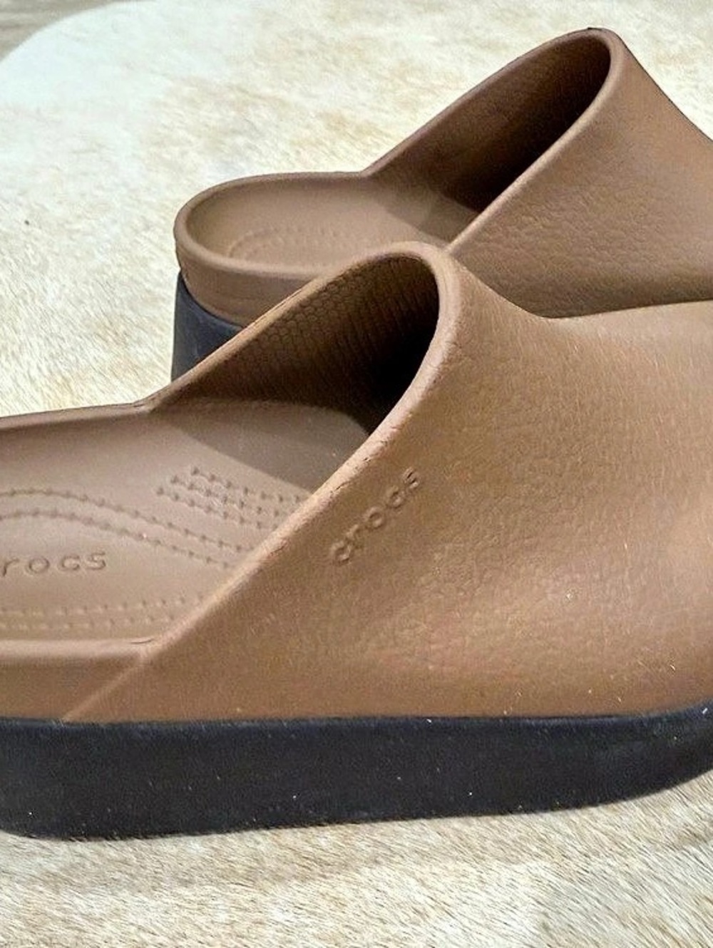 Crocs Dylan Platform Clog Brown Platform Clogs